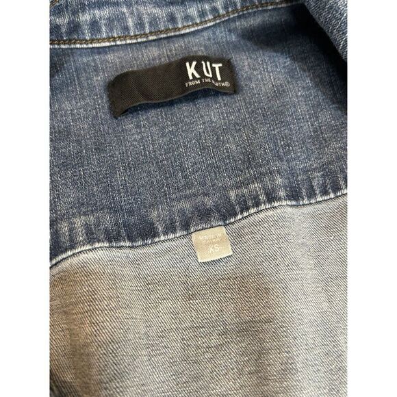 Kut From The Kloth Women's Denim Jacket XS - Because Who Needs A Boyfriend When - Picture 3 of 3
